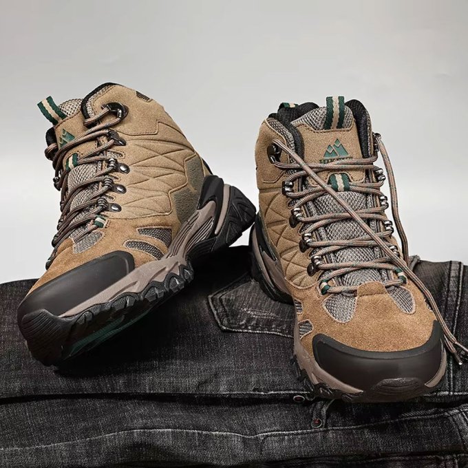 Buty taktyczne wojskowe trekkingowe zamszowe wodoodporne - obrazek 2