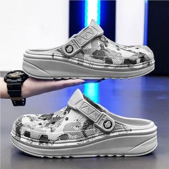 Taktyczne Crocsy w białym kamuflażu