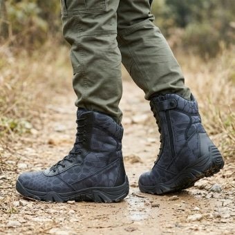 Black Camo combat boots – Kryptek Typhon