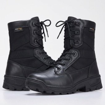 Combat Hiking boots Black