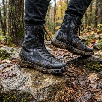 Lightweight running tactical boots Camouflage Kryptek Typhon