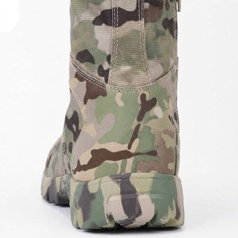 Lightweight running tactical boots Camouflage Multicam