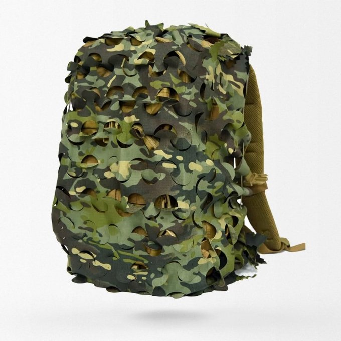 3D pokrowiec ghillie na plecak Multicam Tropic