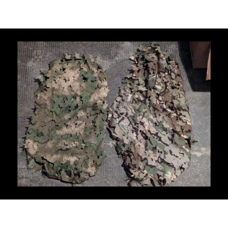 Pokrowiec ghillie 3D na plecak – kamuflaż myśliwski photo review