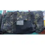 Mała taktyczna torba duffel z systemem MOLLE, laserowo cięta photo review