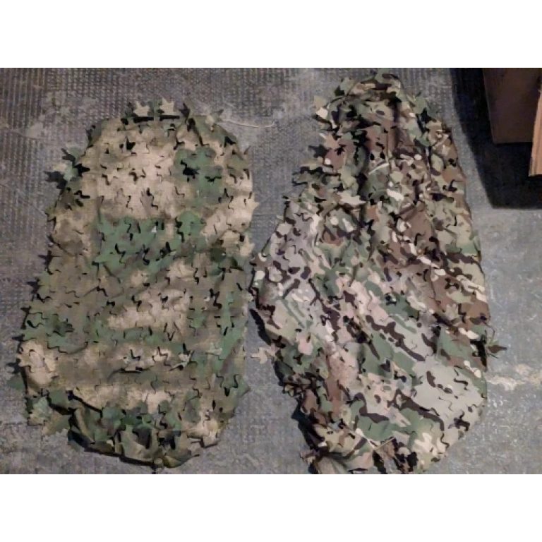 Pokrowiec maskujący Ghillie 3D na plecak - Multicam photo review