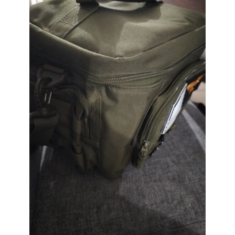 Czarna taktyczna torba termiczna na lunch photo review