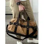 Wojskowa torba duffel vintage photo review