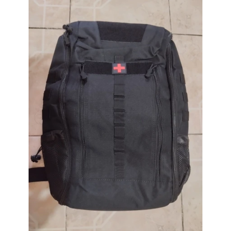 Czarny taktyczny plecak medyczny photo review