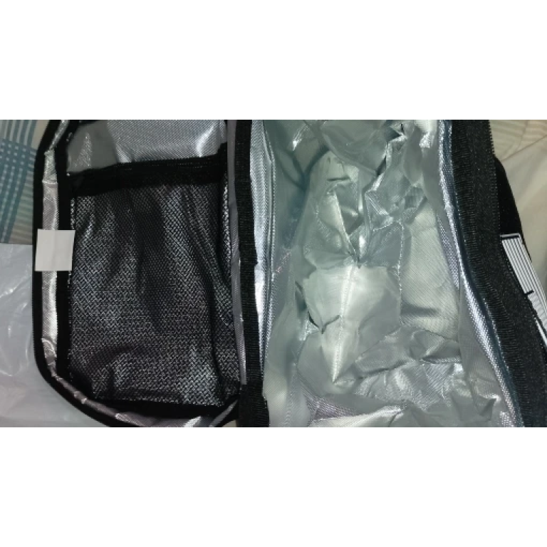 Oliwkowa torba termiczna na lunch photo review