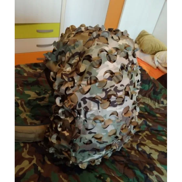 Pokrowiec maskujący Ghillie 3D na plecak - Multicam photo review