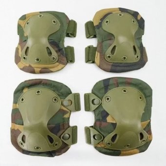 Ochraniacze na łokcie i kolana Woodland Tactical