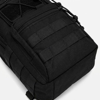 Tactical shoulder bag black