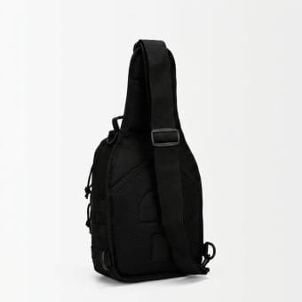 Tactical shoulder bag black