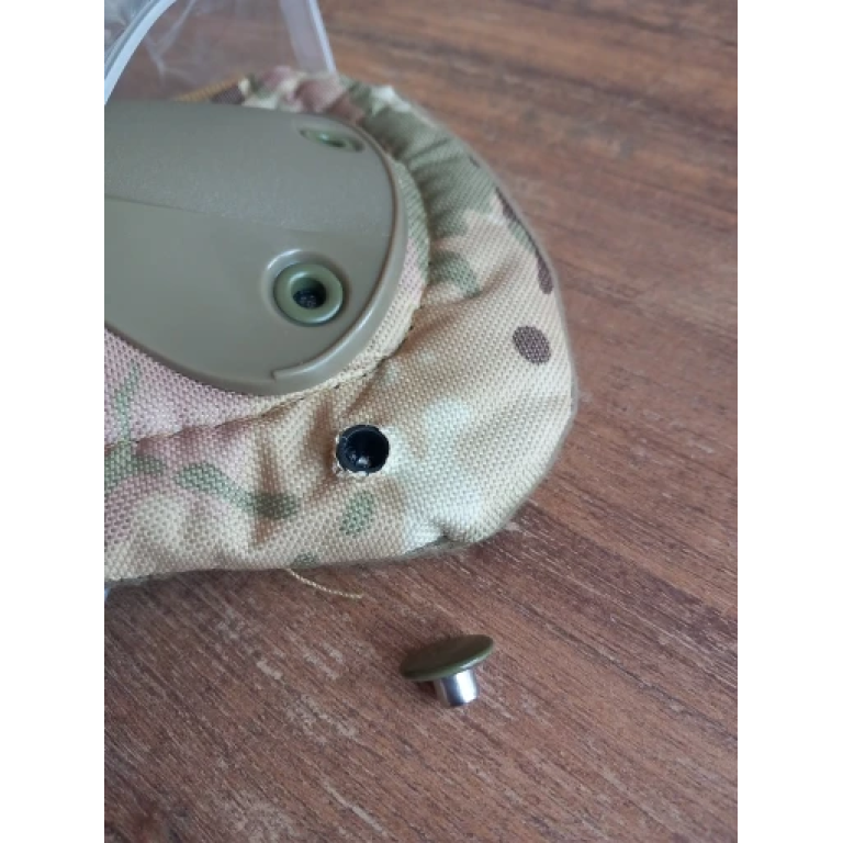 Czarne taktyczne ochraniacze na łokcie i kolana photo review