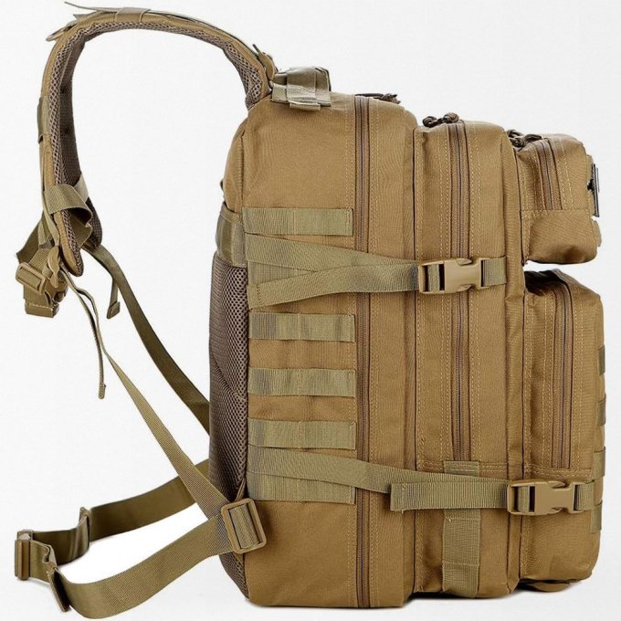 Plecak taktyczny Coyote Brown 45L - obrazek 3