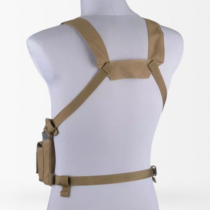 Uprząż piersiowa D3CR Desert Tan - obrazek 3