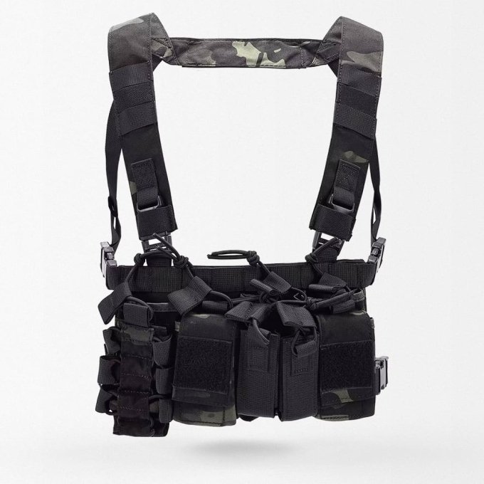 Uprząż piersiowa D3CR Multicam Black