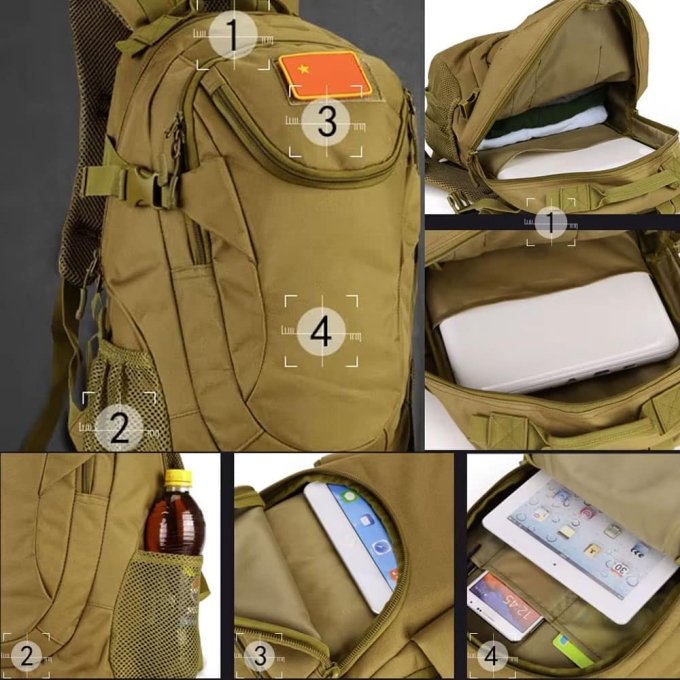 Plecak taktyczny EDC 25 l - obrazek 4