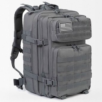 Szary plecak MOLLE 45 l
