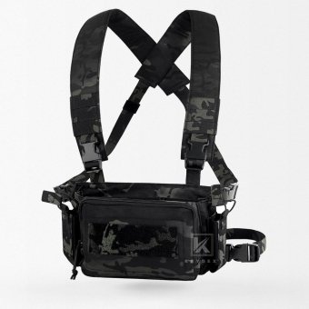 Mikro ładownica piersiowa Multicam Black D3CRM