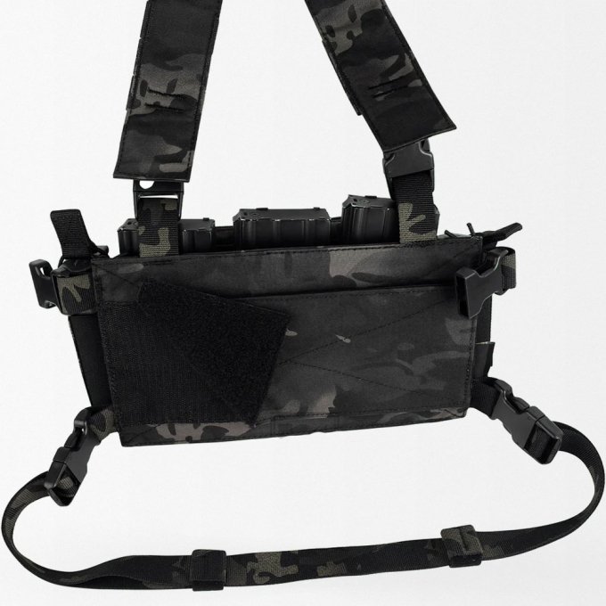 Mikro ładownica piersiowa Multicam Black D3CRM - obrazek 5