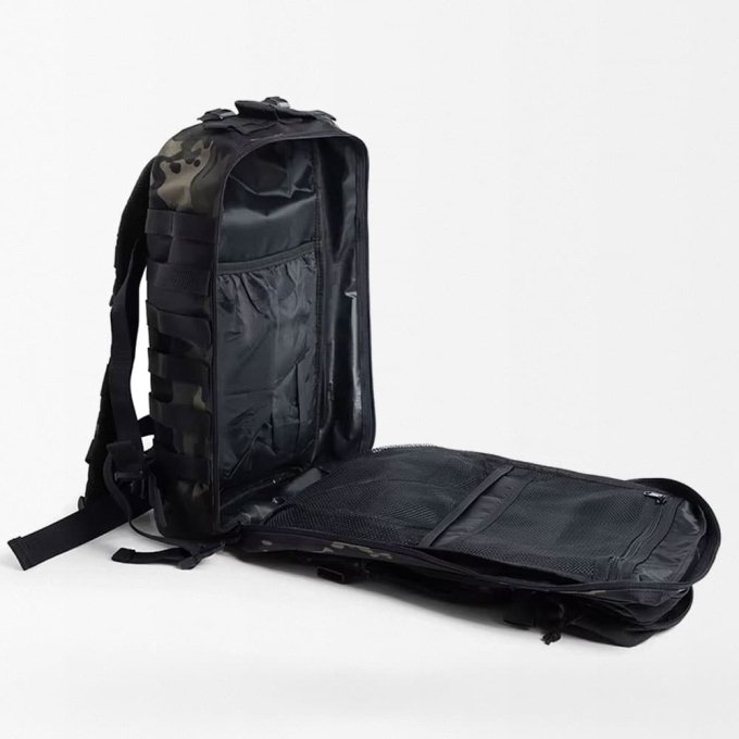 Plecak taktyczny Multicam czarny 45 l - obrazek 3