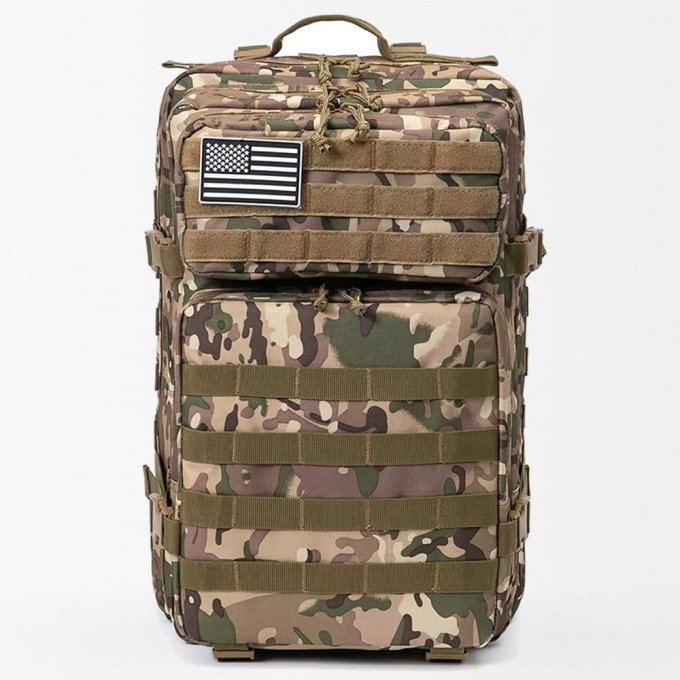 Plecak taktyczny MOLLE Multicam 45 l - obrazek 2