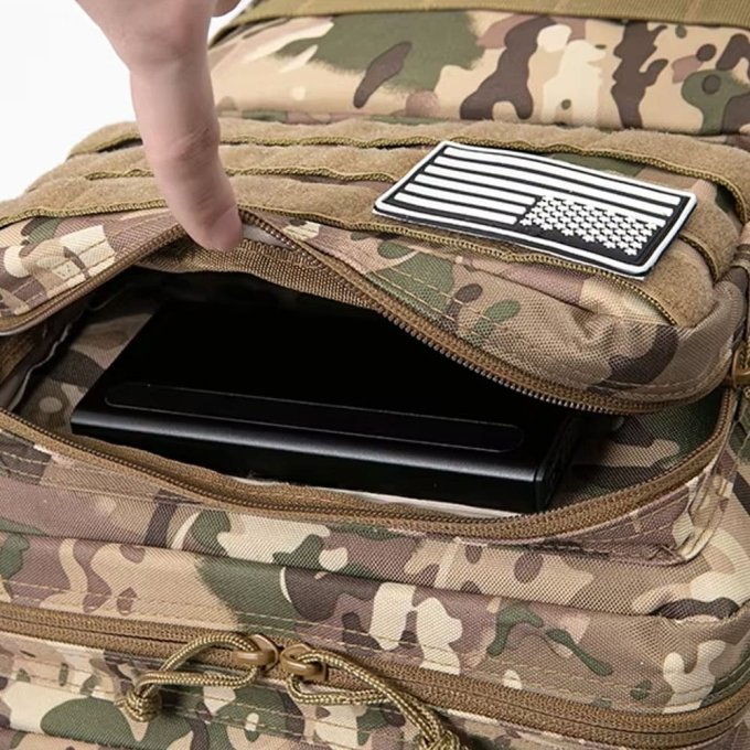 Plecak taktyczny MOLLE Multicam 45 l - obrazek 6