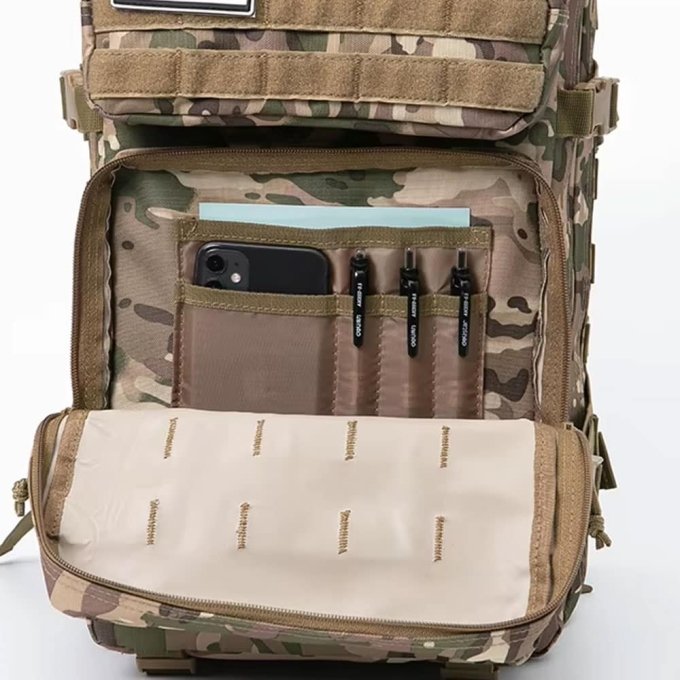 Plecak taktyczny MOLLE Multicam 45 l - obrazek 7