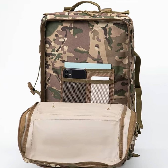 Plecak taktyczny MOLLE Multicam 45 l - obrazek 8