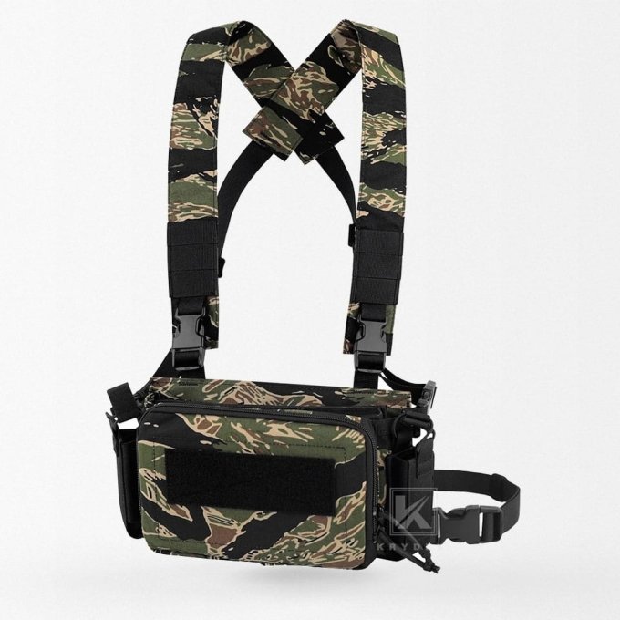 Mikro ładownica piersiowa D3CRM Tiger Stripe