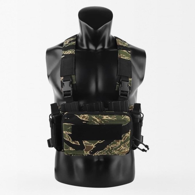 Mikro ładownica piersiowa D3CRM Tiger Stripe - obrazek 3