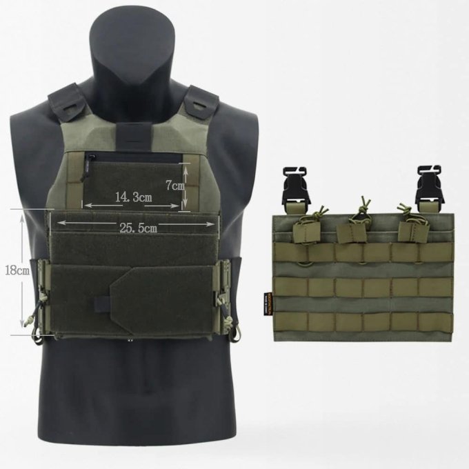 Kamizelka taktyczna FCSK do airsoftu - obrazek 4