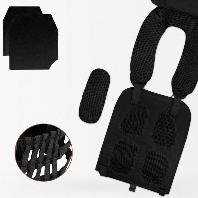 Kamizelka taktyczna Molle Plate Carrier do airsoftu - obrazek 5