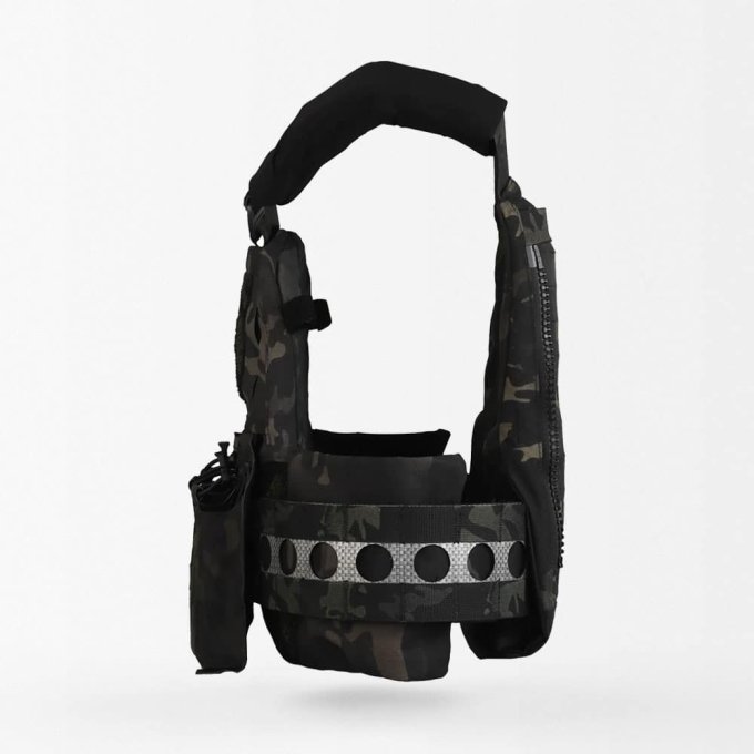 Kamizelka taktyczna Plate Carrier Ferro Concepts Multicam Black - obrazek 3