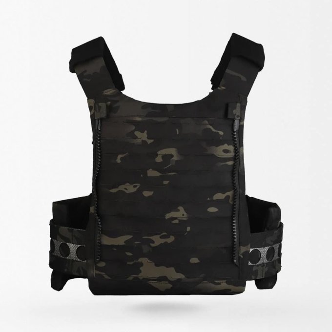 Kamizelka taktyczna Plate Carrier Ferro Concepts Multicam Black - obrazek 4