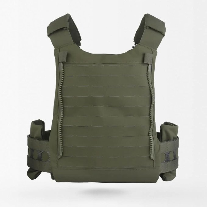 Taktyczna kamizelka Ferro Concepts Plate Carrier, zielona OD - obrazek 4