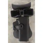 Praworęczna kabura Glock 17 z ładownicami na magazynki 9 mm photo review