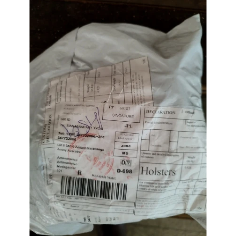 Skórzana kabura podramienna photo review