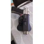 Praworęczna kabura Glock 17 z ładownicami na magazynki 9 mm photo review