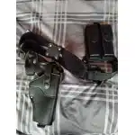 Skórzana kabura podramienna photo review