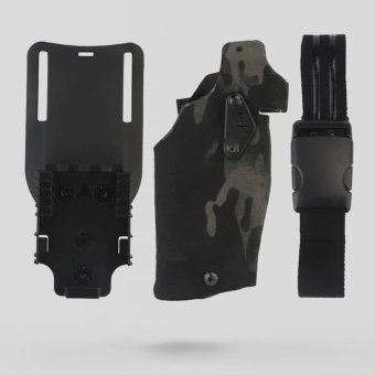 Kabura udowa Multicam Black do Glocka 17
