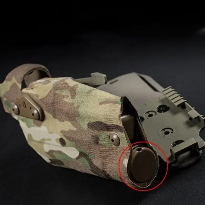 Kabura udowa Multicam do Glocka 17 - obrazek 3