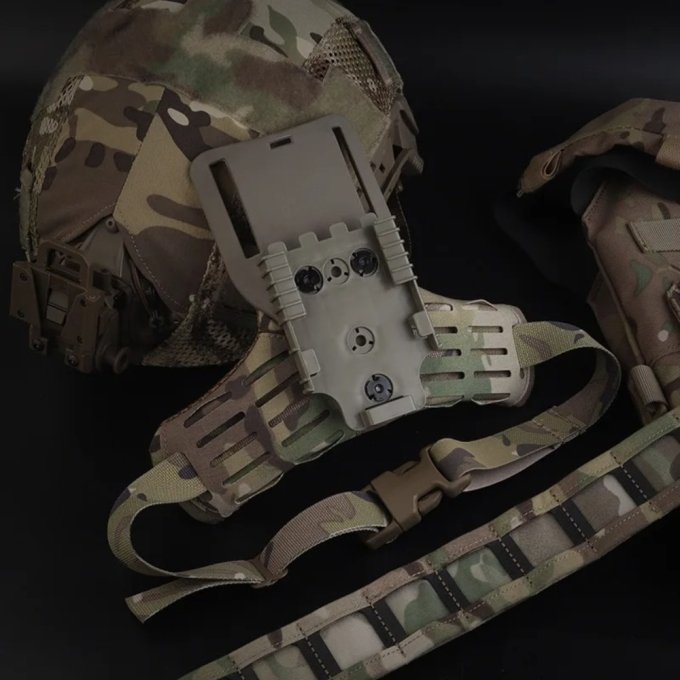 Taktyczny zestaw adapterów MOLLE do kabury na udzie - obrazek 3