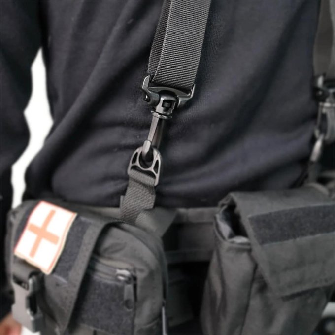 Szelki taktyczne z szerokim panelem pleców - obrazek 4