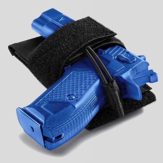 Kabura na pistolet z rzepem