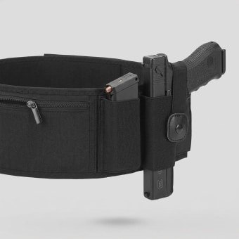 Tactical gun belt for concealed carry