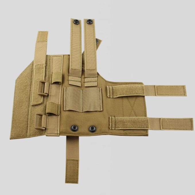 Taktyczna kabura MOLLE na pistolet - obrazek 3