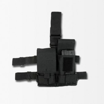 Podwójna ładownica udowa na magazynki 5,56 mm
